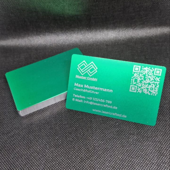 Metall-Visitenkarten